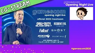 REACTING TO Gamescom Opening Night Live 2025! #gamescom2025
