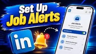 How to Set Up Job Alerts on LinkedIn | LinkedIn Tips & Tricks to Find Your Dream Job