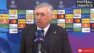 Psg vs Real Madrid 1-0 | Carlos Ancelotti post match Interview 😡