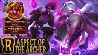 Aspect Of The Archer - Varus Taric Zoe Deck - Legends of Runeterra Domination Gameplay