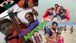 Mabali Island | KhanpurDam |My 1st Parasailing Adventure | water Sports |Resort