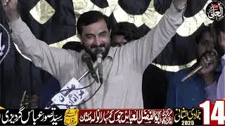 Zakir Ali Raza Samar Gill || 14 jamadi ul sani Multan | Al Ali Azadari