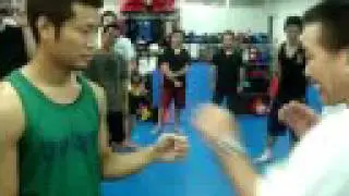 nukite punch    boxing world champ kuniaki shibata seminar  in kakukuri