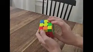 Solving the whole rubix cube Step by Step Slowly