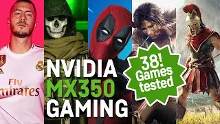 Тестирование производительности игрового ноутбука MX350 &mdash; протестировано 38 игр! (Ноутбук)
