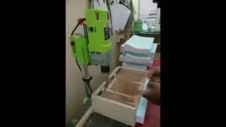 Book Binding With Drill Machine