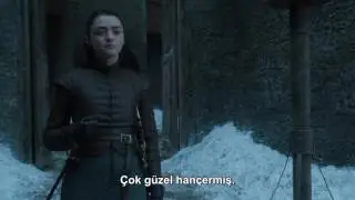 Arya Stark muhteşem d&ouml;v&uuml;ş TR
