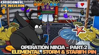 OPERATION NINJA PART 2: ELEMENTAL STORM & STARFISH PIN 🥋⭐ | Original Penguin