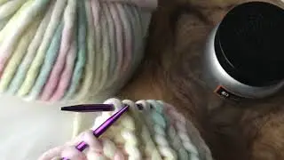 Fast knitting with We Are Knitters wool #knittingfast #knitters #weareknitters