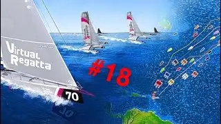 VIRTUAL REGATTA VEND&Eacute;E GLOBE JOUR 18
