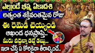 ఎల్లుండే భీష్మ ఏకాదశి 2026 | Bhishma Ekadashi Remedy & Mantra | Nandibhatla Bhishma Ekadasi