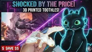 Making Toothless (How To Train Your Dragon) on a 3D Printer (Goodbye Expensive Toys!)