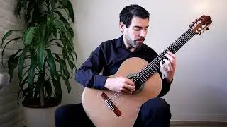 2023 Paulino Bernabe M50 Concert Classical Guitar. Andres Pantoja plays F. Tarrega's Capricho Arabe.