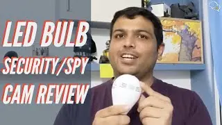 LED Bulb Security Spy Cam Review India