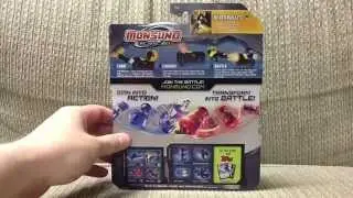 Wave 1 Monsuno Toy Opening - #13 Blackbullet S.T.O.R.M.