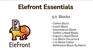 Elefront 05 - Blocks