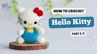 #629 | Crochet Hello Kitty (3/3) | Crochet Characters Amigurumi | Free Pattern | Amiguworld