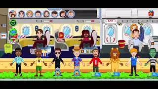 My town airport going to vacation