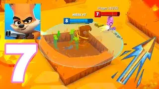 Zooba: Zoo Battle Arena - Gameplay Walkthrough Part 7 - Super Nitro Spear (Android Games)