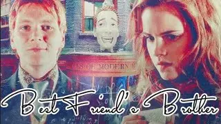 Best Friend’s Brother||Fred Weasley x Hermione Granger