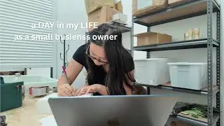a day in my life owning a small matcha brand!! | Satori Tea House Vlog 1