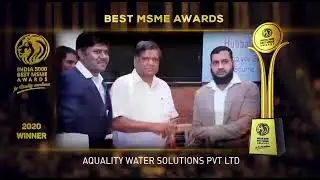 Aquality Water Solutions Pvt Ltd| Winner of India 5000 Best MSME Awards 2020