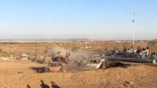 Wild Start to the Ultra4 Main at Nor Cal Rock Racing 10/19/13