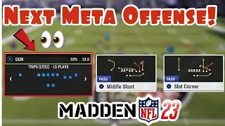 Gun Trips Will Be The Next Meta Offense In Madden 23! | Live Gameplay |