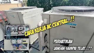 Cara Kerja AC Sentral AHU dan Perwatannya.