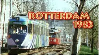 Rotterdam Trams 1983 Strassenbahn
