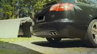 Stock Audi S6 (C6 5.2l V10) cold start