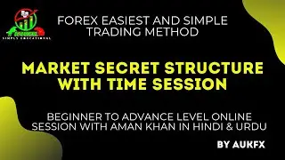 Market Secret Structure with Time Sessions online class with Aman Khan by AUKFX