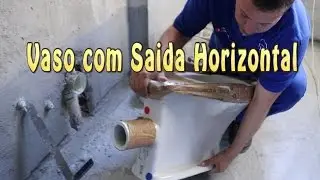 Vaso Sanitário com Saída Horizontal