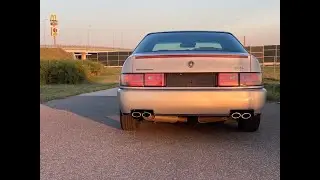 Cadillac Seville IV STS, 300 HP straight pipe, startup and rev