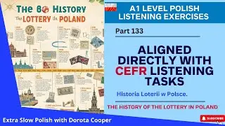 A1-level Polish listening exercises that are aligned directly with the CEFR listening tasks Part 133