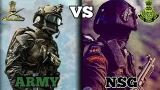 NSG VS INDIAN ARMY | Black Cat Commandos vs Indian Army Forces | AN Defence