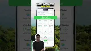Fly with Confidence: DroneWX UAV Forecast App