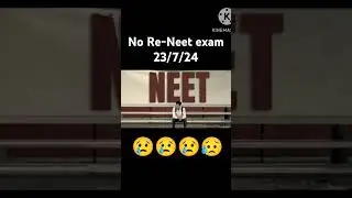 No Re-neet exam #trending #supremecourtneet #neet #news #shorts