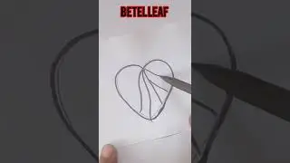 Betel leaf drawing #shorts