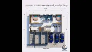 🏠&ldquo;Comment your plot size, I&rsquo;ll make a 3D plan for you 👇&rdquo;#skpconstructions  #houseplan #3dhousedesign