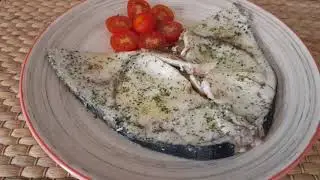Pez espada con salsa verde. Facilisimo y muy muy rapido de preparar