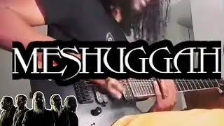 Jackson JS Series Dinky Arch Top JS32-8 8 String - Satin Black. Guitar test - Meshuggah