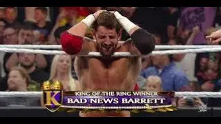 Bad News Barrett Vs Neville   King Of The Ring 2015 Full Match HD