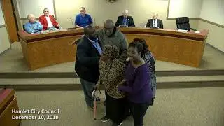 Hamlet City Council 12-10-19
