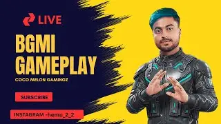 BGMI LIVE STREAM | FULL RUSH GAMEPLAY | Coco melon Gamingz Part-10 #bgmi #shorts #livegame