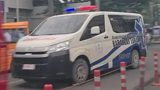 Barangay Luray II DRRMO Ambulance Responding