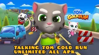 gameplay talking tom gold run mod apk unlimited coins and diamonds