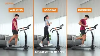 Walking? Jogging? Running? BODIMAX RUNNING MACHINE Bisa Semua! Treadmill Elektrik Fleksibel di Rumah