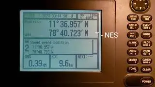 Setting Anchor watch alarm in GPS and ECDIS