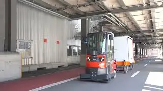 Autonomous Outdoor Tugger Train | Innovation | AMR | SCIO Automation